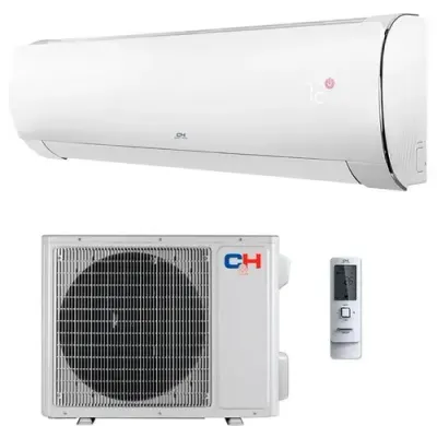 Aparat de aer conditionat Cooper&Hunter Daytona CH-S24FTXD-WP, 24000 BTU, Clasa A++/A+++, Inverter, Wi-Fi, I FEEL, Auto-restart, BLUE-FIN (Alb)