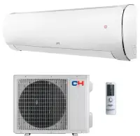 Aparat de aer conditionat Cooper&Hunter Daytona CH-S24FTXD-WP, 24000 BTU, Clasa A++/A+++, Inverter, Wi-Fi, I FEEL, Auto-restart, BLUE-FIN (Alb)