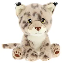 Jucărie de pluș cu clemă Keel Toys Keeleco – Pisică sălbatică, 14 cm