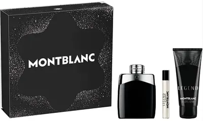 Mont Blanc Legend Set - Apă de toaletă, 100 și 7.5 ml + Gel de duș, 100 ml