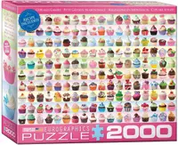 Puzzle Eurographics din 2000 de piese - Ispita cu prajituri