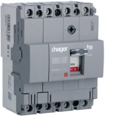 Disjunctor general x160 4P 18kA 50A