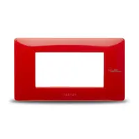 Placa ornament Rosu, aparataj antimicrobian 4 module