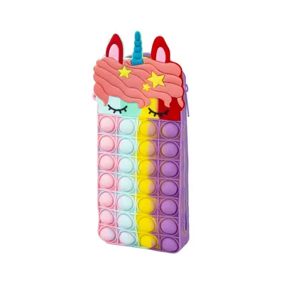 Penar tip etui, 1 fermoar, Pop-It Centrum Unicorn