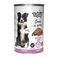TUF TUF DOG -Hrana umeda CHUNKS cu MIEL- conserva 1250g