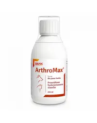Supliment lichid pentru articulații câini și pisici DOLFOS Arthromax 250 ml cu glucozamină, condroitină și acid hialuronic