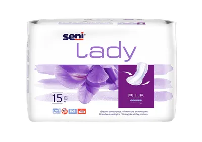 Absorbante pentru incontinenta Seni Lady Plus, 15 bucati, Seni