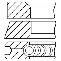 Set segmenti piston GOETZE ENGINE 08-123400-30