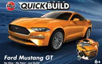 Model asamblat Airfix Modern: mașini - QUICKBUILD Ford Mustang GT - Asamblare fără lipici
