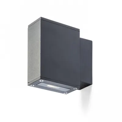 DIXIE 4x12 Corp de iluminat aplica negru 230V/700mA LED 2x3W 48° IP54 3000K