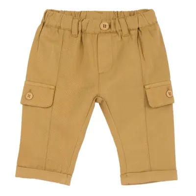 Pantaloni copii Chicco, galben cu model, 01872-70MFCO