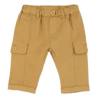 Pantaloni copii Chicco, galben cu model, 01872-70MFCO