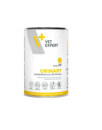 VET EXPERT Veterinary Diet Dog Urinary 400 g dieta caini cu afectiuni urinare