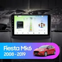 Navigatie Auto Teyes CC4L DTS Ford Fiesta 6 2008-2019 6+64GB 9" QLED Qualcomm 2Ghz, Android 4G Bluetooth 5.1 DSP