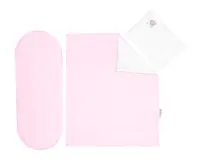 Set lenjerie pentru carucior 6 piese Kikka Boo Dream Big Roz