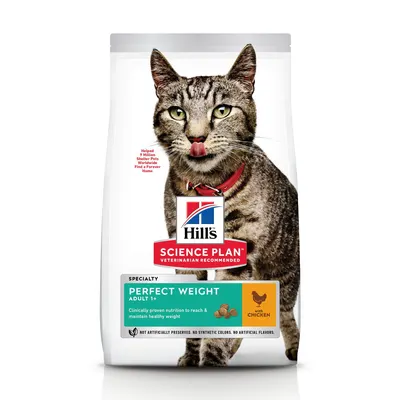 Hills Sp Feline Adult Perfect Weight Chk 2.5 Kg