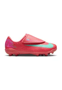 Pantofi Vapor 16 Club cu crampoane si inchidere velcro - pentru fotbal - Rosu vermillion