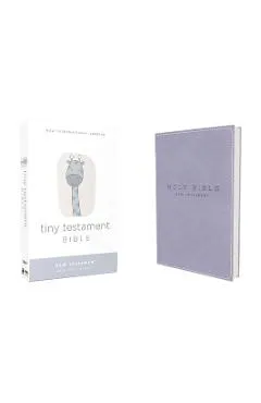 Niv, Tiny Testament Bible, New Testament, Leathersoft, Blue, Comfort Print