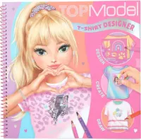 Carte de colorat Depesche TopModel - T-Shirt Designer