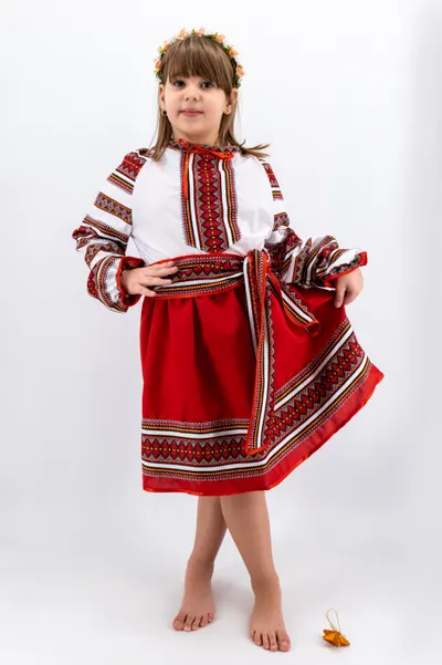 Compleu traditional fetite Natalia
