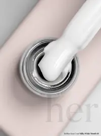HER Rubber Base Coat MILKY WHITE MOODS 01 12ml