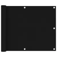 Gossi prelata balcon, negru, 75x400 cm, tesatura oxford