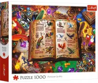 Puzzle Trefl din 1000 piese - Atlasul Păsărilor Fantastice