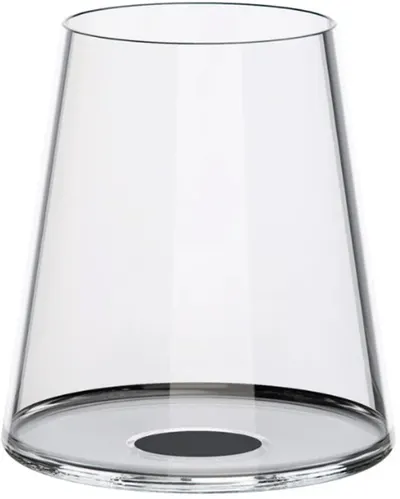 Pahare pentru vin roșu Trebonn - SplitGlass, 2 bucăți , 450 ml, negru