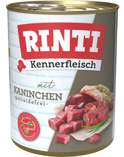 RINTI Kennerfleisch Rabbit 800 g conserva hrana umeda caini