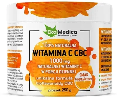 Vitamina C + Bioflavonoide, 250 g, Ekamedica