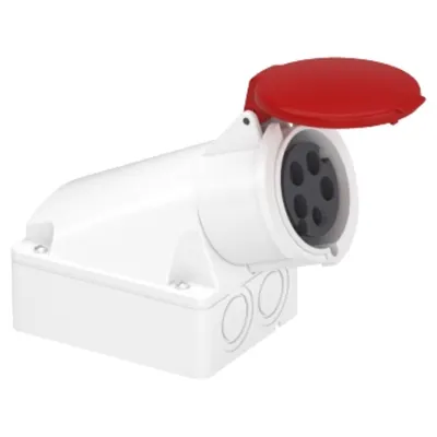 Priza Industriala Mureva, 32 A, 3P + N + E, 380, 415 V Ac, Ip44