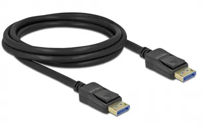 Cablu Delock - 80262, DisplayPort/DisplayPort, 2 m, negru