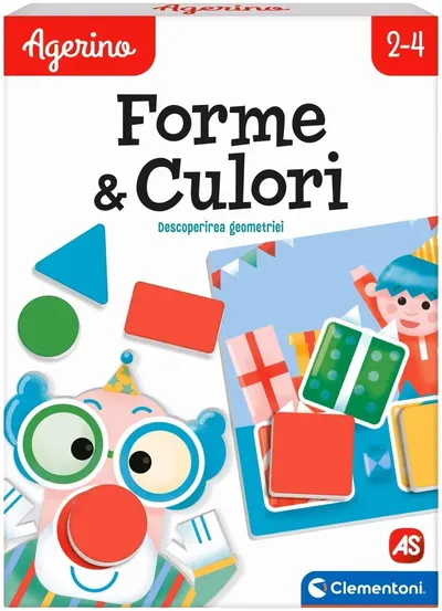Set educațional Clementoni Agerino - Forme & Culori