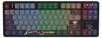 Tastatură gaming Fury – Kanabo K6, switch-uri magnetice Gateron Orange, RGB, negru/gri