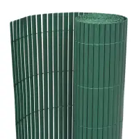 vidaXL Gard de Grădină Verde 150 x 500 cm PVC