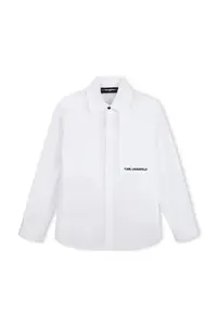 Karl Lagerfeld cămașă pentru copii din bumbac
