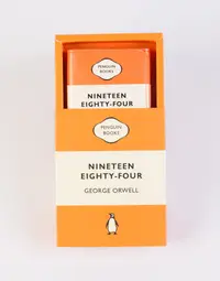 Portofel pentru card - Penguin Business Card Holder – Nineteen Eighty-Four