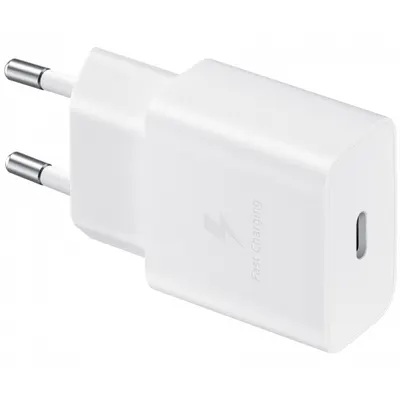 Incarcator Retea Samsung, 15W, 2A, 1 x USB-C, Alb GP-PTU023DYAWQ