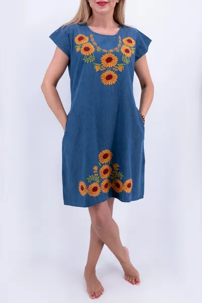 Rochie Traditionala Floarea Soarelui 23