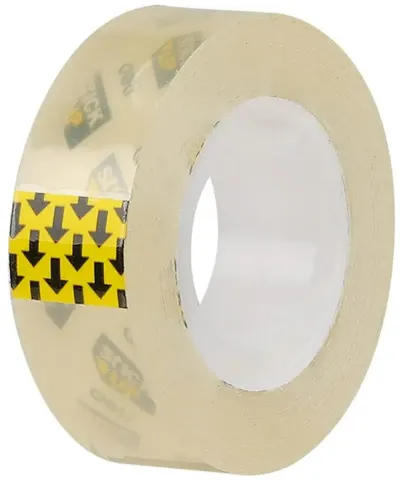 Banda autoadeziva Deli - EA30310, transparent, 18 mm х 33 m