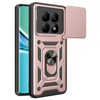 Husa pentru Xiaomi Poco M8 / Redmi Note 15 5G / Note 15 4G, Techsuit, CamShield, Roz Aurie