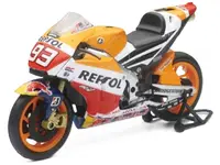 Motocicletă metalică Newray - Honda RC213V, Mark Marquez, 1:12
