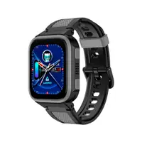 Ceas Smartwatch Pentru Copii LAGENIO K10, Model Premium 4G cu Functie Telefon & AI, Forma Slim, Localizare GPS, Control Parental, Buton SOS, Pasi, Alarma, Negru