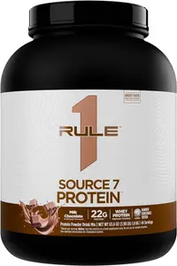 Source7 Protein, înghețată cu ciocolată, 1.8 kg, Rule1