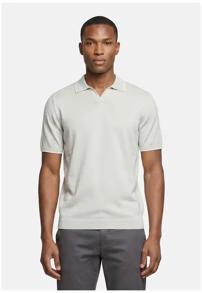 Tricou polo cu croiala regular-fit - Gri deschis