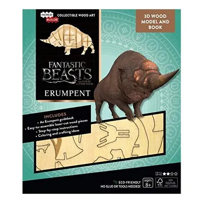 IncrediBuilds Fantastic Beasts Erumpent 3D Model, Insight Editions
