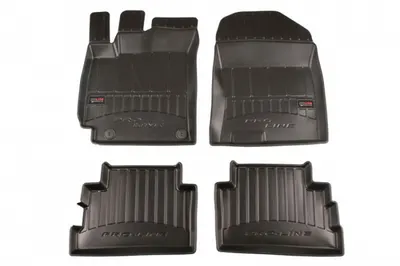 Covorase auto (set, cauciuc, 4 bucati, culoare negru) HYUNDAI KONA dupa 2017