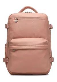 Rucsac roz - One Size INTL - material sintetic - compartiment pentru laptop