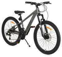 Bicicletă Byox - Zenith, aliaj 24'', gri