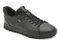 Pantofi sport GEOX negri, U65MAA, din piele naturala